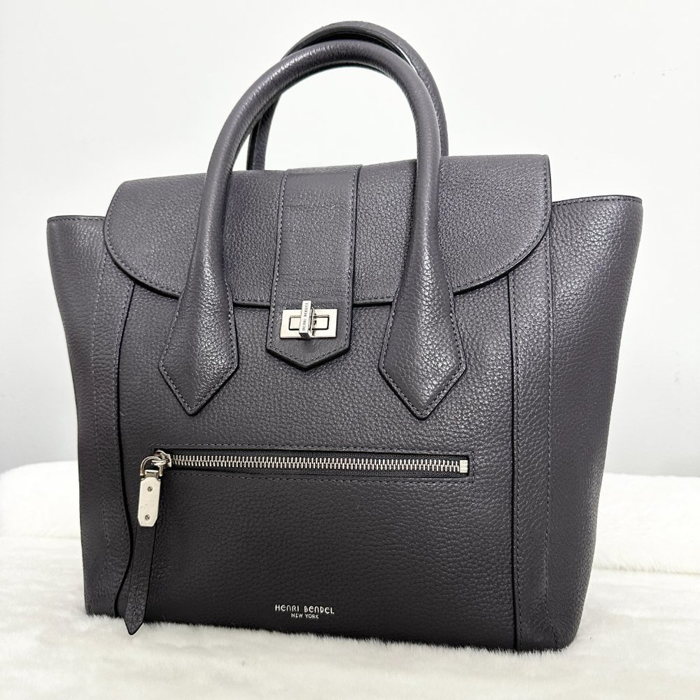 Henri Bendel Rivington Convertible Flap Bag Removable Backpack/Crossbody Straps